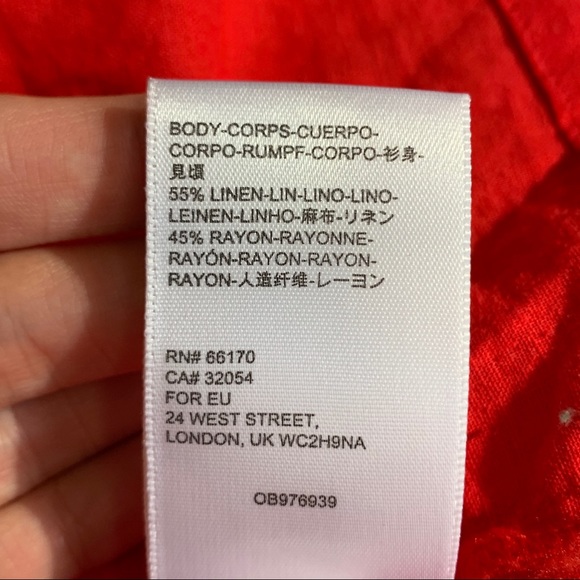 Urban Outfitters Poppy Red Midi Dress - Picture 3 of 6